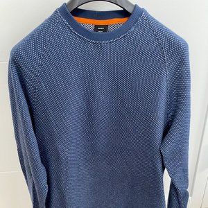 Finisterre Men's Blue Navy Sweater Medium